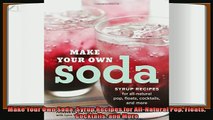 read now  Make Your Own Soda Syrup Recipes for AllNatural Pop Floats Cocktails and More