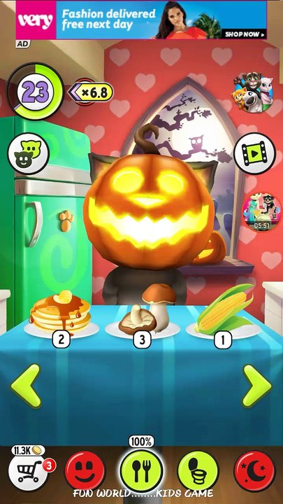 My Talking Tom Level 23 - Gameplay Great Makeover for Children HD