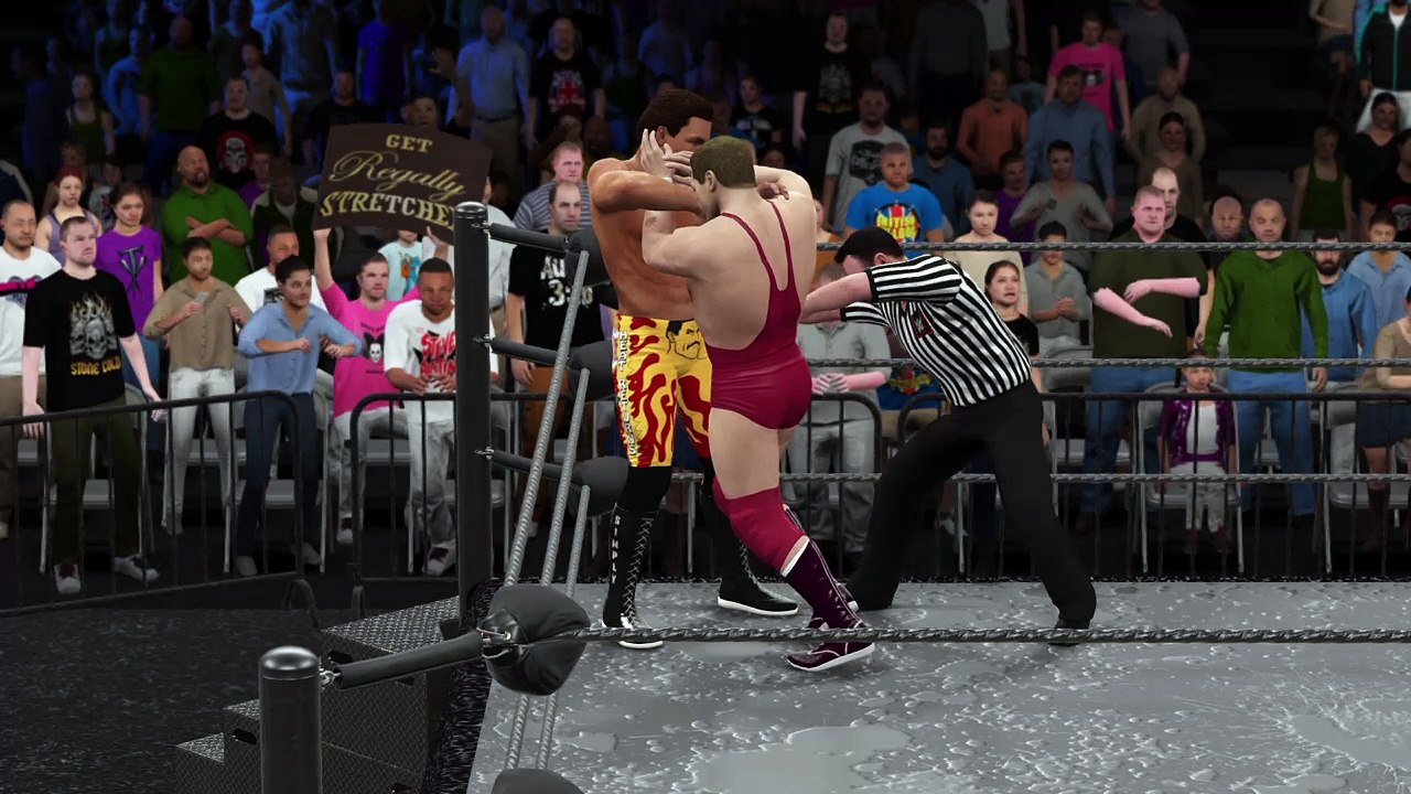WWE 2K16 ravishing rick rude v lord steven regal