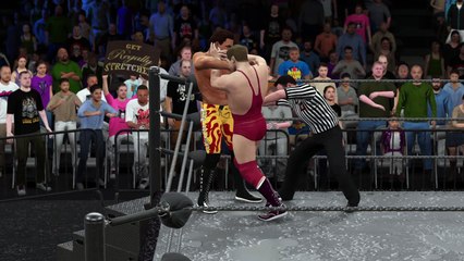 WWE 2K16 ravishing rick rude v lord steven regal