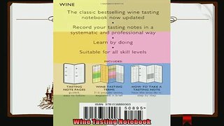 read now  Wine Tasting Notebook