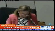Las palabras de una diputada paraguaya hacía Maduro: 