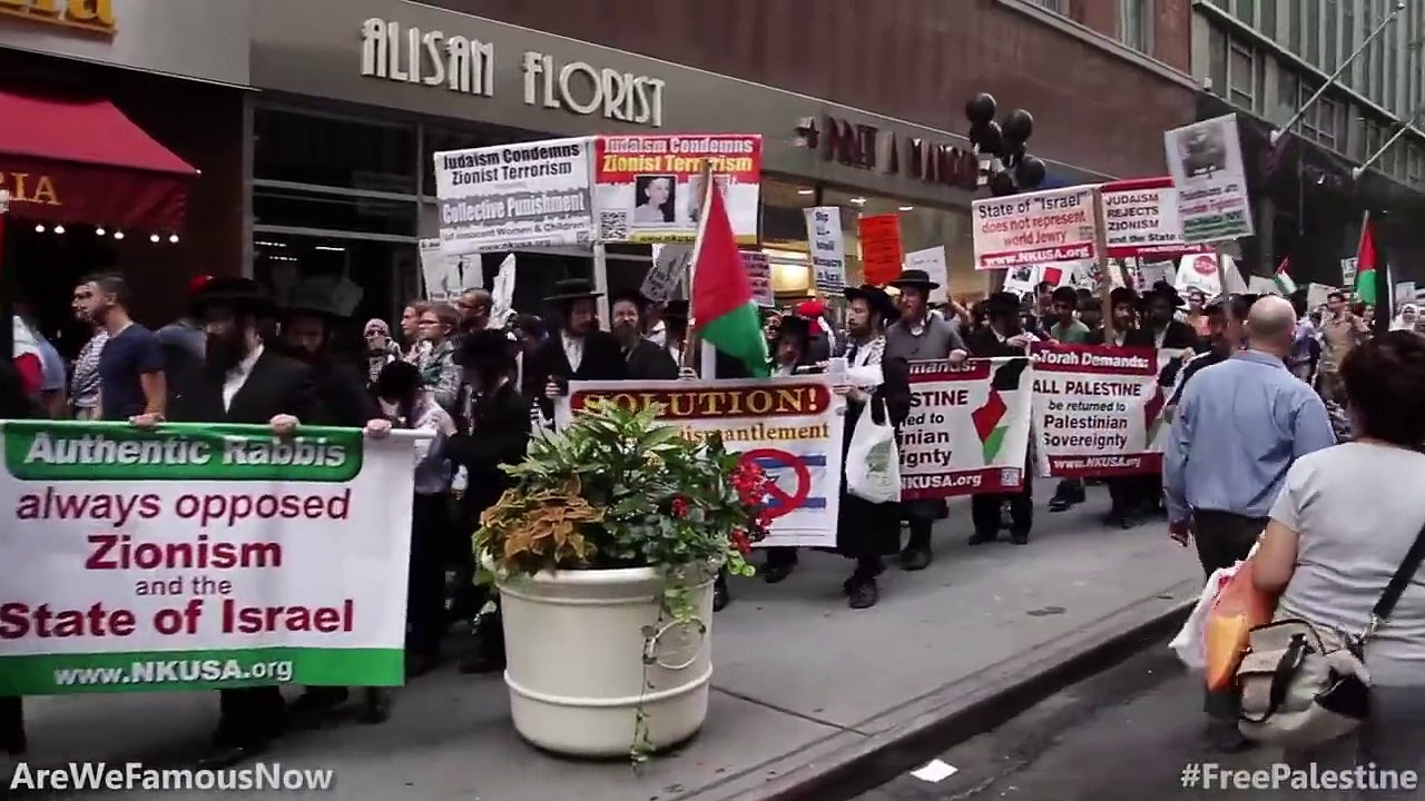 Les Juifs Antisioniste soutiennent pleinement le peuple Palestinien