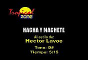 Karaoke de Hector Lavoe - Hacha Y Machete