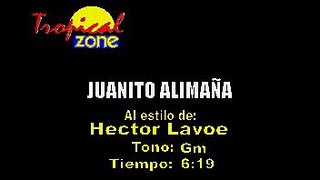 Karaoke de Hector Lavoe - Juanito Alimaña