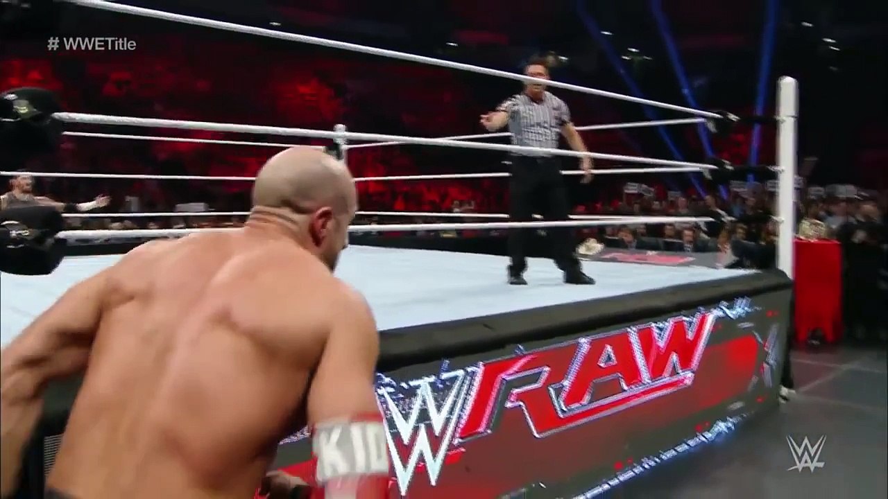 WWE Cesaro VS Sheamus World Championship Tournament Raw 2015 VF