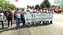 فرنسا: خروج مسيرة تكريماً لمقتل شرطي وصديقته على يد متطرف