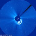 Comet Ison - C/2012 S1 (ISON) - SOHO LASCO C3 - Mise à jour du 28/11/2013 15H37