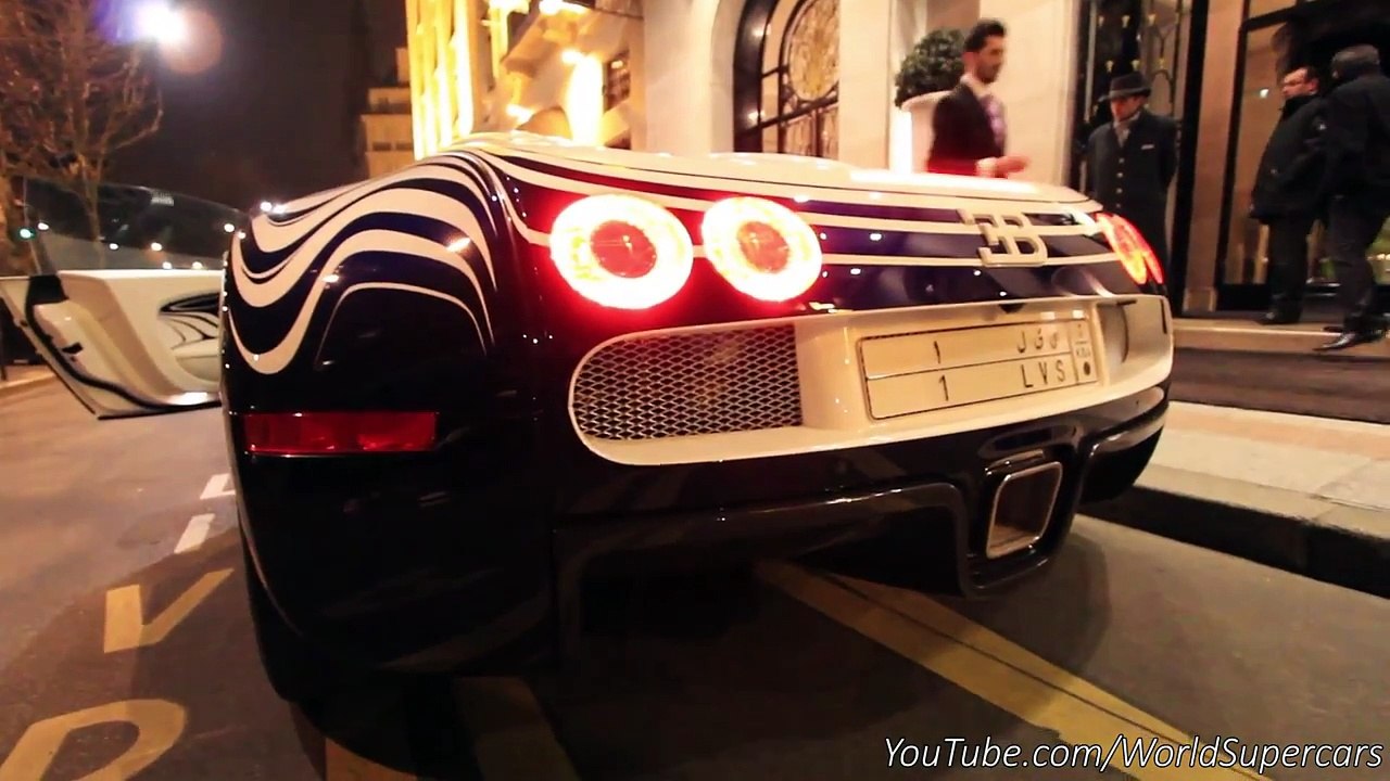 Bugatti Veyron LOr Blanc | Start Up & Full Details