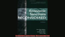 Enjoyed read  Economic Sanctions Reconsidered