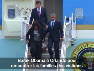 Obama à Orlando: le débat sur les armes "doit changer"