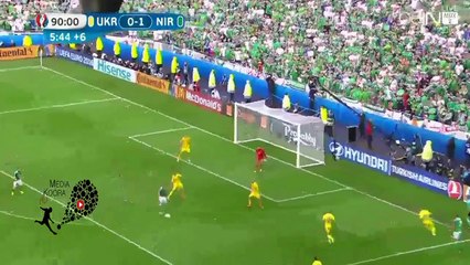 اهداف مباراة ايرلندا الشمالية واوكرانيا 2-0 [كاملة] فهد العتيبي - يورو 2016 بفرنسا [16-6-2016]