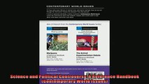 Popular book  Science and Political Controversy A Reference Handbook Contemporary World Issues