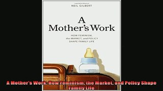 For you  A Mothers Work How Feminism the Market and Policy Shape Family Life