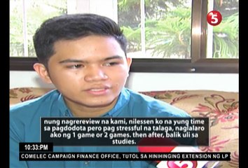 'DOTA PLAYER,' TOPNOTCHER SA PHARMACIST LICENSURE EXAM