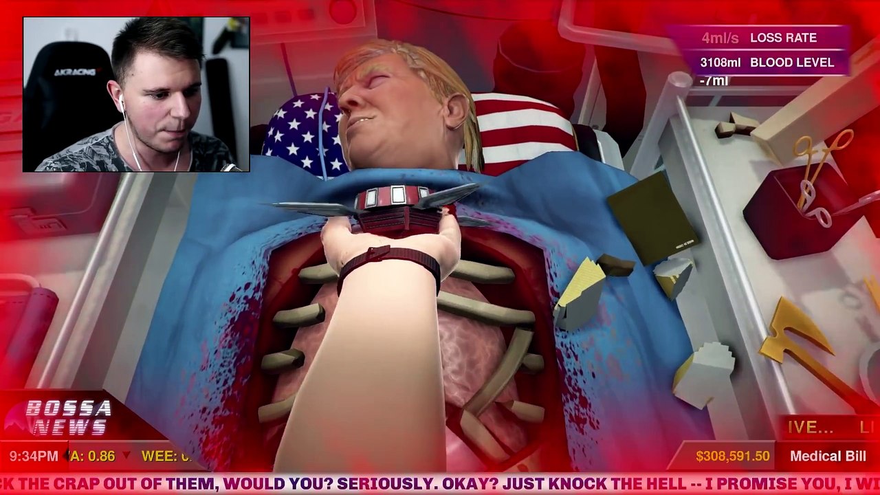 THE DEATH OF DONALD TRUMP | Surgeon Simulator Fun