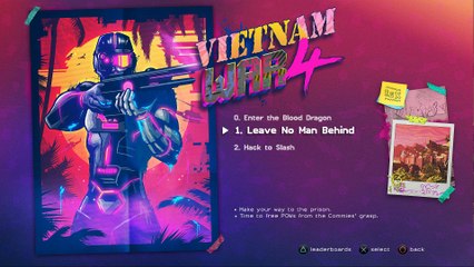 Trials of the Blood Dragon - Slayter & Roxxane HUB Tour: Radio (Songs) Locker, Posters (Missions)