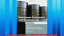Popular book  Petroleum Economics and Engineering Third Edition