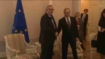 Juncker espera tender puentes con Rusia en su primer viaje en dos años