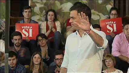 Sánchez tiende la mano a los "defraudados" de Podemos:  "No os vamos a fallar"