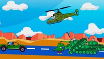 Peppa Pig and Monster Truck-Hulk pilots plane-cartoon about cars
