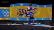 WWE 2k16 AJ STYLES VS SETH ROLLINS