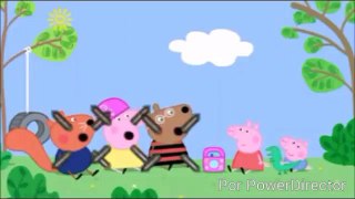 Peppa pig listens to musc (short parody)