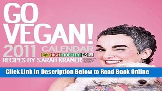 Read Go Vegan! 2011 Wall Calendar  Ebook Free