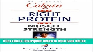 Read Right Protein for Muscle   Strength (Progressive Health Series)  Ebook Online