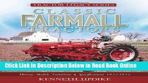 Read Classic Farmall Tractors: History, Models, Variations   Specifications 1922-1975 (Tractor