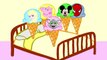 Five little monkeys Ice cream jumping on bed Peppa Pig new episode Parody