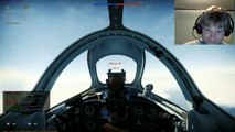 War Thunder Gameplay: MiG-15 Flying Wingless (feel that power!)