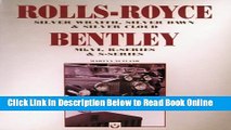 Download Rolls-Royce Bentley: Silver Wraith, Silver Dawn   Silver Cloud : Mk Vi, R-Series