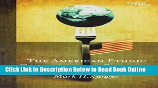 Download The American Ethnic Cookbook For Students: (Cookbooks for Students)  PDF Online