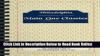 Read Philadelphia Main Line Classics  PDF Online