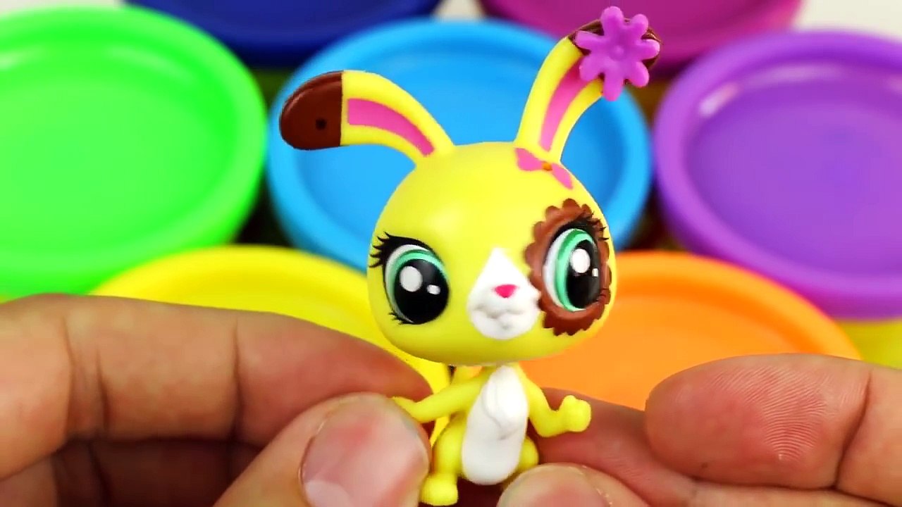 Peppa Pig Hello Kitty Play Doh Surprise Eggs Littlest Pet Shop Egg Shopkins