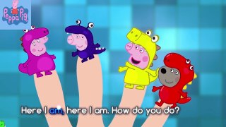 #Peppa Pig #Dinosaurs #Finger Family || #Nursery Rhymes Finger Family Lyrics and More