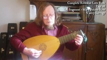 Complete Rowallan Lute Book - page 28 - A fragment - Mary Betons Row - Luth