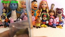 Winnie The Pooh, Peppa Pig, Frozen, Dora, Toy Story, Mickey Mouse, Smurfs, Peppa Toys