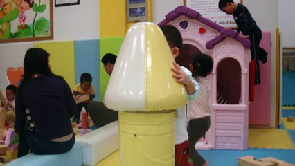 3.Lollipop Merry-go-round- Children indoor playground