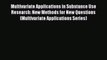 Read Multivariate Applications in Substance Use Research: New Methods for New Questions (Multivariate