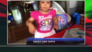 ZACKY & SOFIA  OPENNIG peppa pig BOOK & ninja turtles puzzle