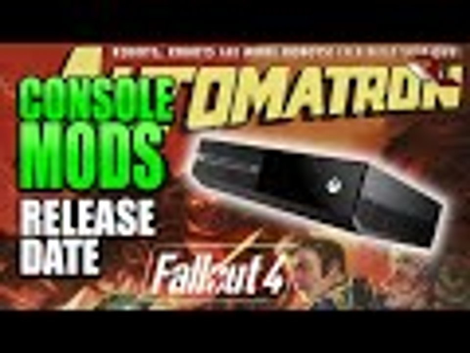 Fallout 4 | Console Mods RELEASE DATE! Additional DLC and Survival Mode Information (Fallout Mods)