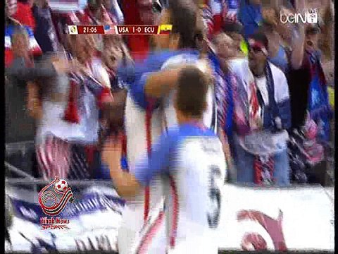 اهداف مباراة ( الولايات المتحدة الأمريكية 2-1 الإكوادور ) كوبا امريكا