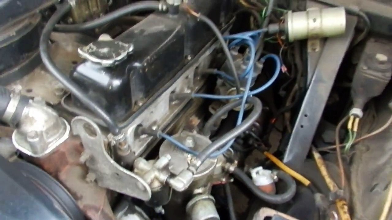 ГАЗ-24 "Волга" ЗМЗ-24Д. Шум.