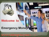 Emergency Money Loans – Obtain No Fee Short Term Cash Loans Today