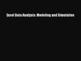 Read Book Excel Data Analysis: Modeling and Simulation PDF Online