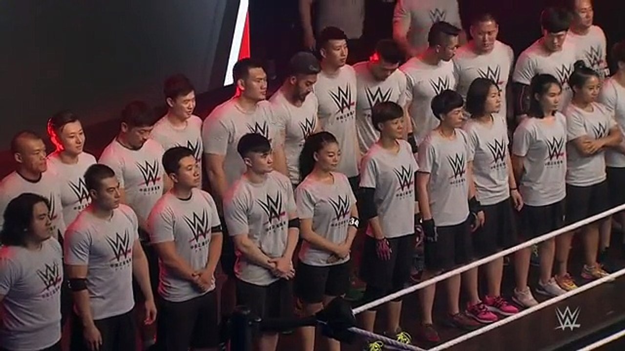 Triple H introduces WWE's first Chinese talent signing, Bin Wang