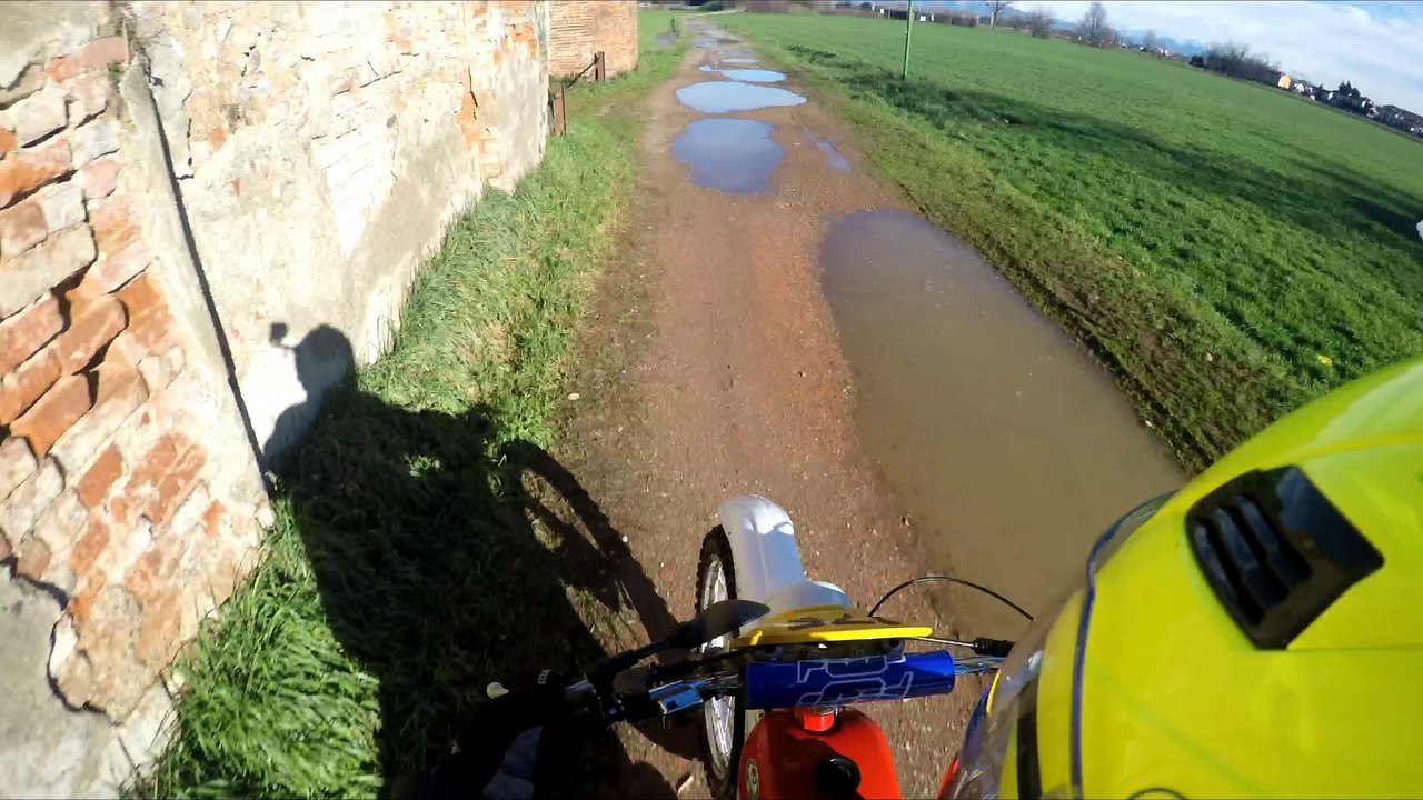 ROAD TEST PUCH 125 c.c. Gs Rotax (BUSSERO GOGNA VIDEO 4K Go Pro)