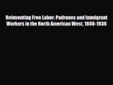 Read Books Reinventing Free Labor: Padrones and Immigrant Workers in the North American West